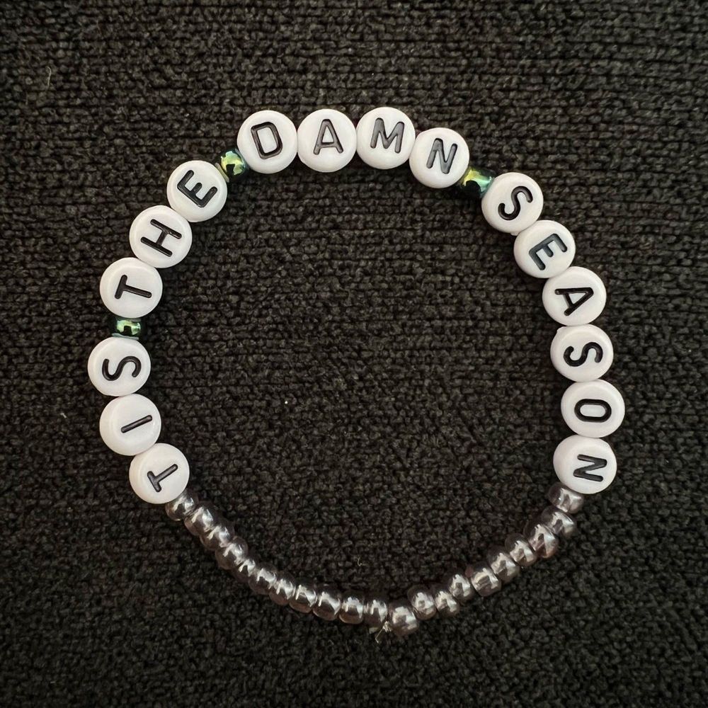 Taylor Swift Tis the Damn Season friendship bracelet